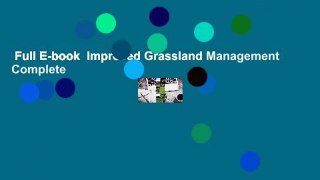 Full E-book  Improved Grassland Management Complete