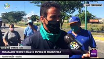 Lara - Conductores de Cabudare tienen casi dos semanas esperando por gasolina - VPItv