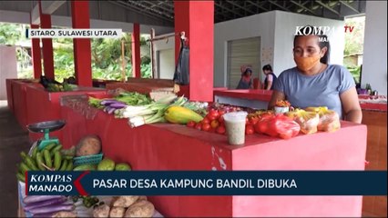 Pasar Desa Kampung Bandil Mulai Beroperasi