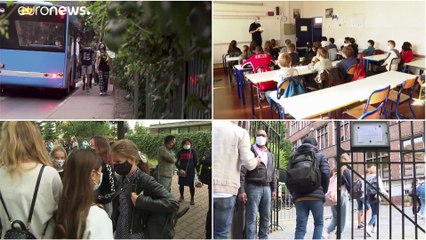 Escolas reabrem por toda a Europa