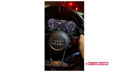 AUDI TTRS INDRIVE PERFORMANCE IN LEKKI, NIGERIA