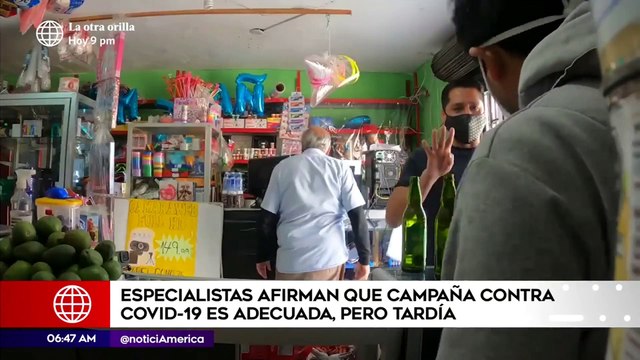 Especialistas afirman que campaña contra el Covid-19 es adecuada pero tardía | Primera Edición (HOY)