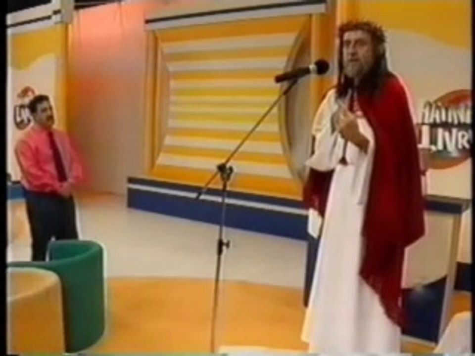 INRI CRISTO no Programa Ratinho Livre da Rede Record (VÍDEO RARO 1998)