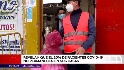 Revelan que el 20% de pacientes COVID-19 no guarda aislamiento domiciliario | Primera Edición (HOY)