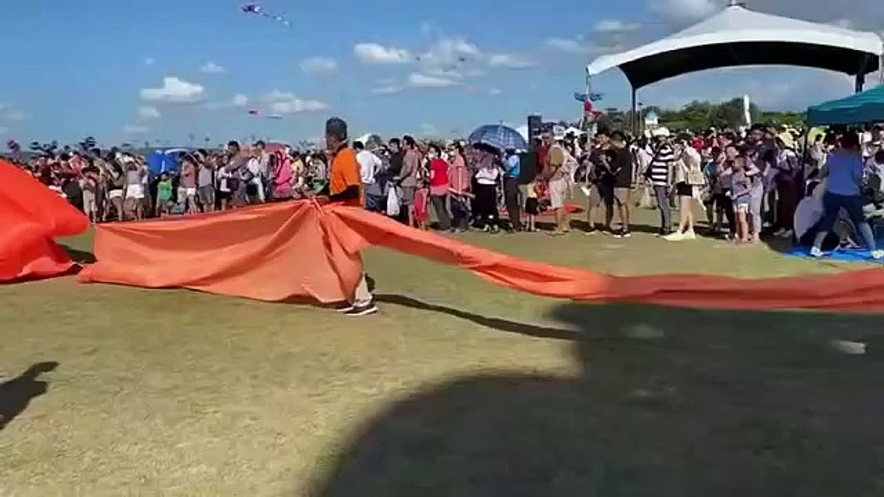 31 secondes de terreur pour une fillette accrochée à un cerf-volant