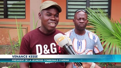 Visite du Président Alassane Ouattara dans le Moronou, la ville de Arrah fait sa toilette