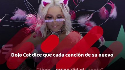Doja Cat dice que cada canción de su nuevo álbum "tiene personalidad propia"