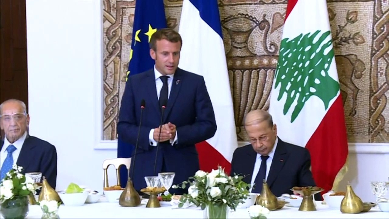 ماكرون يضغط على الطبقة السياسية في بيروت ويعود نهاية العام لتقييم التقدم
