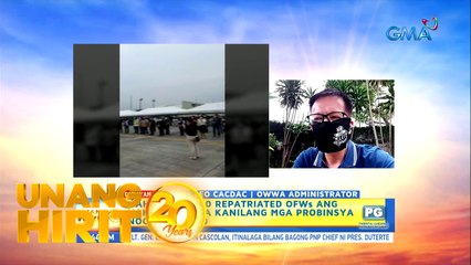 Unang Hirit: Panayam kay OWWA administrator Hans Leo Cacdac