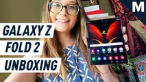 Unboxing the Samsung Galaxy Z Fold 2 5G