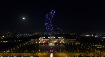 Görkemli gösterinin kamera arkası