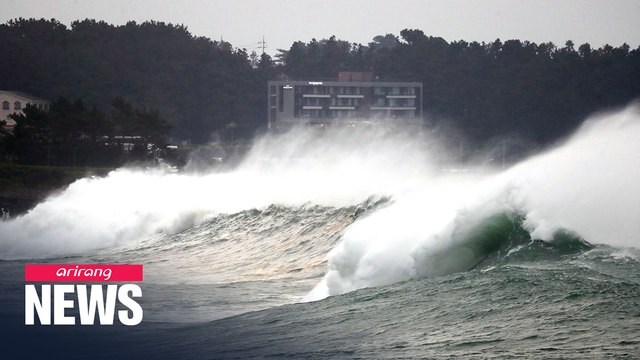 S. Korea raises storm and flood crisis levels to 'orange' to gear up for Typhoon Maysak
