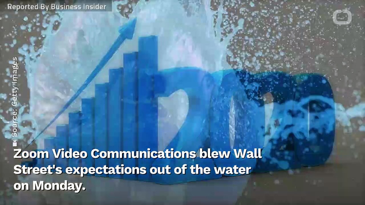 Zoom Quarterly Earnings Far Surpass Wall Street's Expectations video