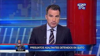 Presuntos asaltantes fueron detenidos en el norte de Quito tras robar y herir a una adulta mayor