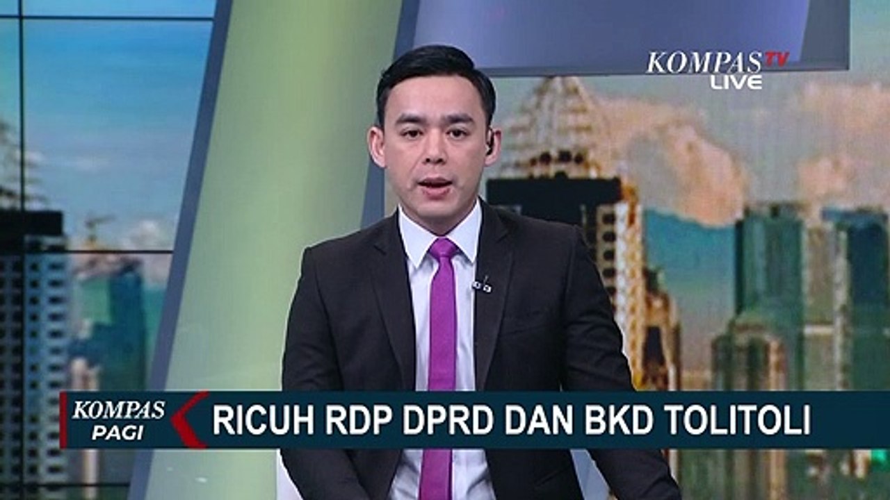 Kesal, Ketua DPRD dan Kepala BKD Tolitoli Nyaris Adu Jotos Saat Rapat