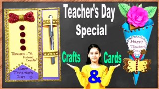 How to make Teacher's Day Card | | Card Idea for Competition || Handmade Card tutorial.