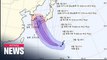 Typhoon Maysak approaching Jeju, forecast to hit southern parts of Peninsula