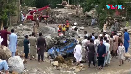 134 Orang Tewas Mengenaskan, Banjir Besar Sapu Pakistan
