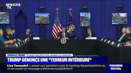 À Kenosha, Donald Trump dénonce une "terreur intérieure"