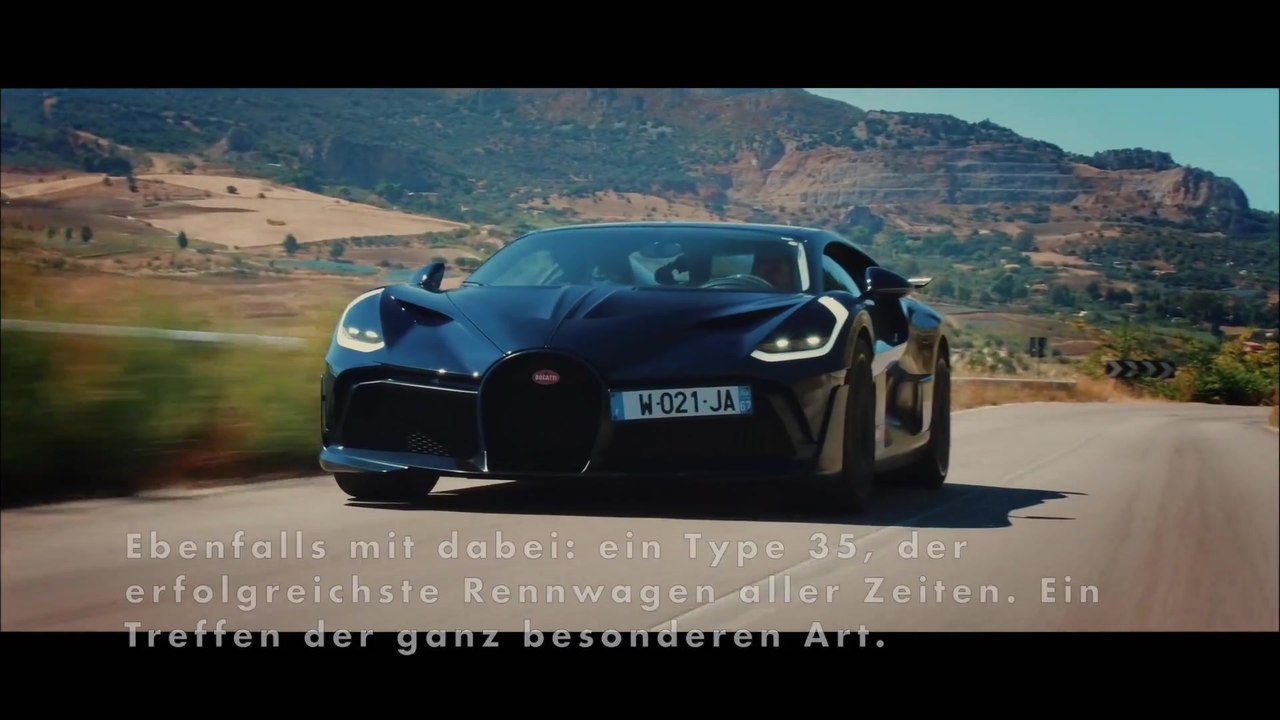 Bugatti Targa Florio - Mit dem Bugatti Divo auf Albert Divos Spuren