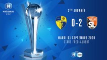 J3 Stade Briochin - Stade Lavallois (0-2) FFF TV