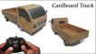 DIY Mini Truck | Cardboard RC Truck | How to Make A Cardboard Dump Truck | Cardboard Box Truck Ideas