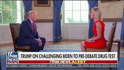 Trump Defends Calling for Pre-Debate Drug Test - Biden Is On Some Kind of an Enhancement, in My Opinion