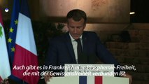 Macron verteidigt vor 