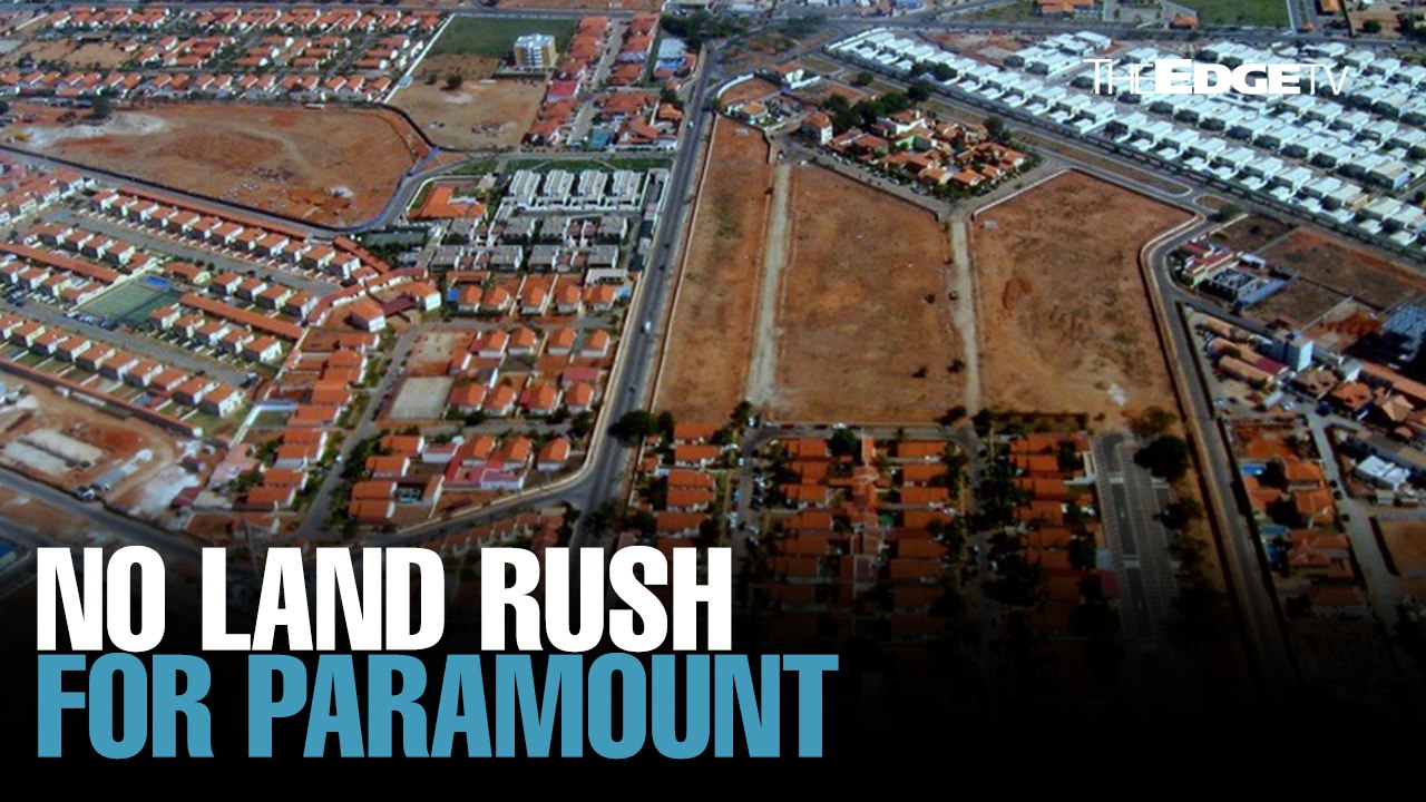 NEWS: Paramount in no rush to acquire more land