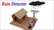 Rain Detector Project | How to Make A Rain Detector | Electronics Projects DIY | Rain Water Detector