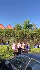 Colas de maestros para las pruebas del covid