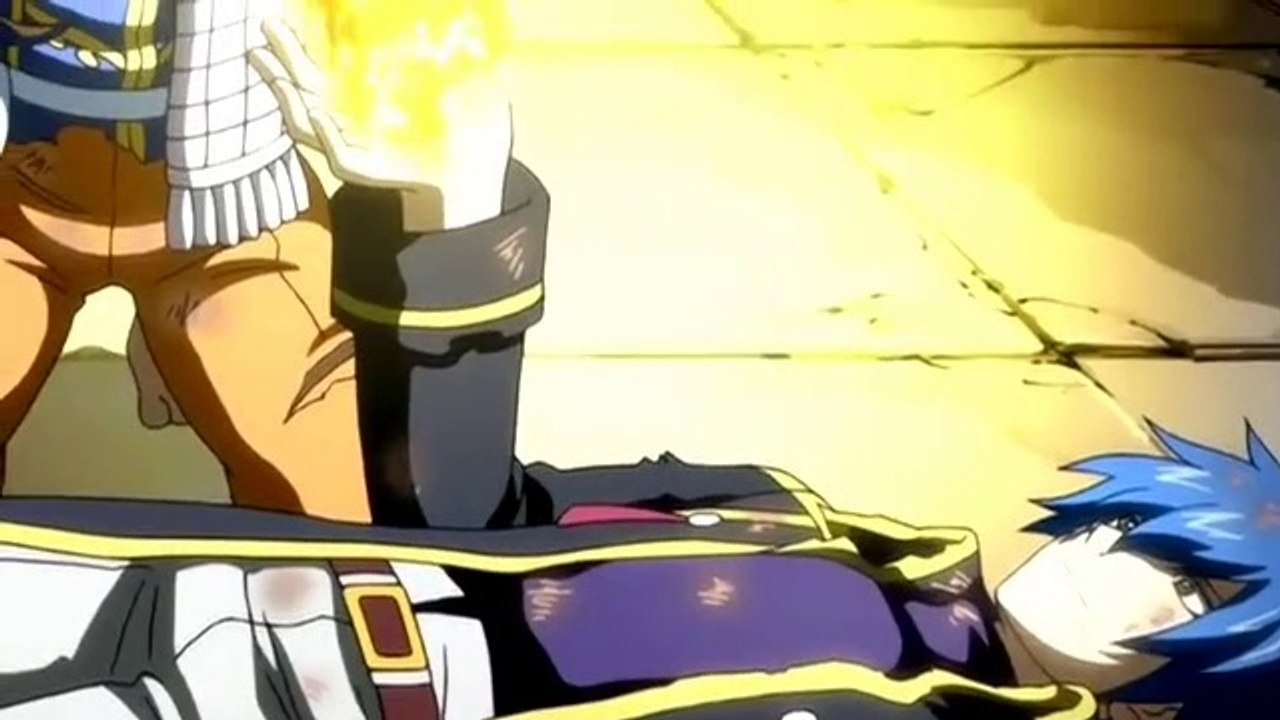 Natsu and jellal  became friends | jellal gave is power to natsu