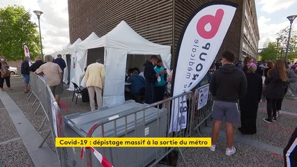 Covid-19 : des tests de dépistage gratuits proposés à la sortie du métro à Lyon