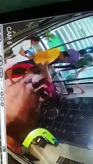 लेडीज जिम में जमकर बवाल, महिला ट्रेनर की पिटाई का cctv वीडियो आया सामने!