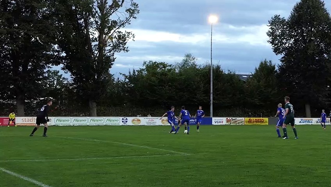 Das 4:2 für Grone durch Mauritz Theilken gegen den SC Hainberg