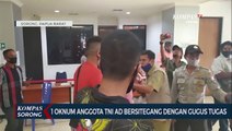 1 Oknum Anggota TNI AD Bersitegang Dengan Gugus Tugas