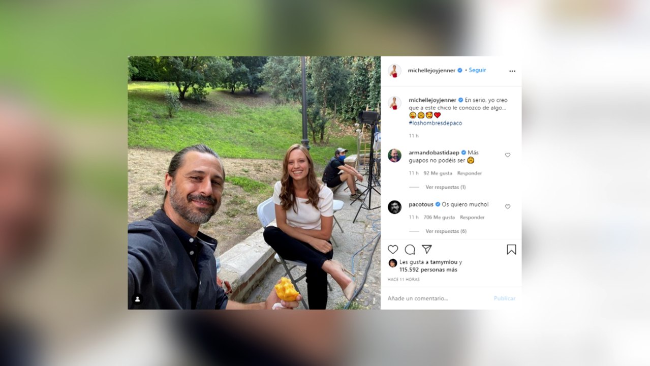 Michelle Jenner y Hugo Silva nos dan un adelanto del regreso de "Los hombres de Paco"