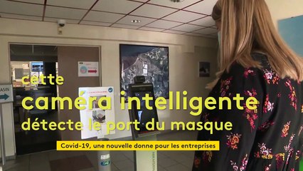 Covid-19 : une caméra intelligente pour détecter le port du masque en entreprise