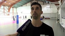 André Sa coach d'Istres Provence Volley avant la reprise de la Ligue A