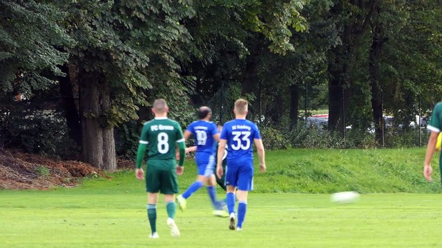 Das 1:2 für den FC Grone durch Mauritz Theilken gegen Hainberg