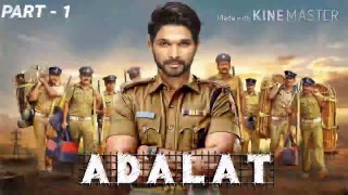 ADALAT (2020) Allu Arjun NEW Full South Movie Hindi Dubbed | ( PART - 1 )