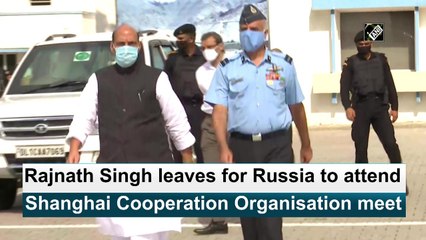 Rajnath Singh leaves for Russia to attend Shanghai Cooperation Organisation meet