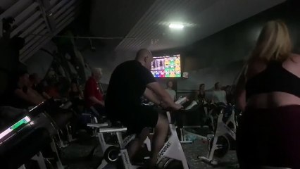 Spinathon inspired by dad’s shock leukaemia diagnosis raises funds to help others