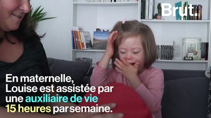 Une rentrée des classes compliquée pour Louise, porteuse de trisomie 21