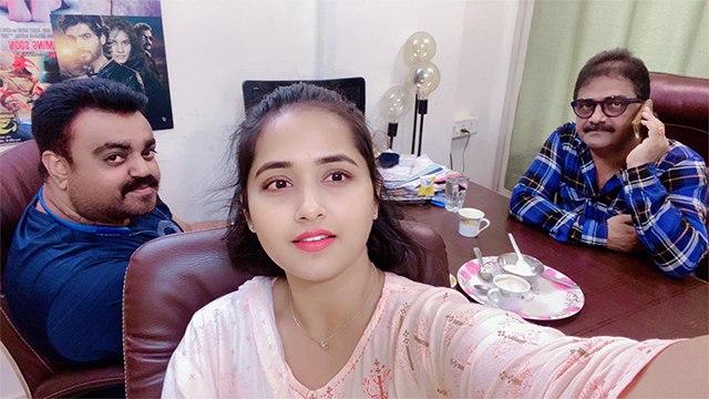 फ़िल्म ' लिट्टी चोखा' के लिए खेसारी लाल के अपोजिट कास्ट हुई काजल राघवानी