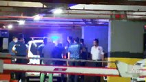 Gaspa müdahale eden polis ve güvenlikçiyi bıçakladılar | Video