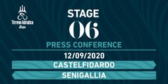 Tirreno-Adriatico EOLO 2020 | Stage 6 Press Conference