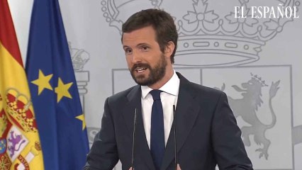 Casado pactará por la sanidad y la recuperación económica pero dice no a los PGE