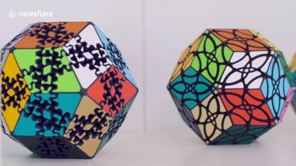 Meet the designer who spent over 200 hours making a huge Rubik's cube