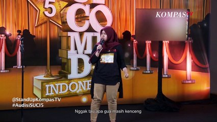 Descargar video: Audisi Stand Up Comedy Ade Irma: Gini Kalo Pengumuman di Bandara Jadi Bahasa Betawi - SUCI 5